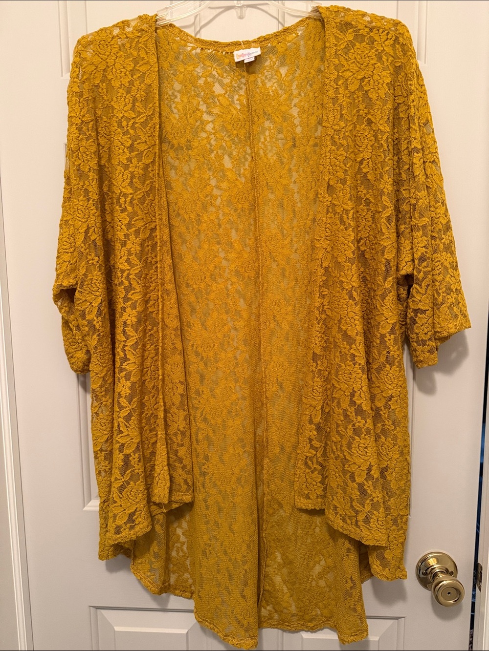 Gold Lace Short Duster Size M